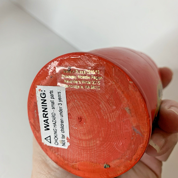 Russian Matryoshka Nesting Dolls Set of 5 Hand Painted Alexander's Winter Wreath - Picture 3 of 10